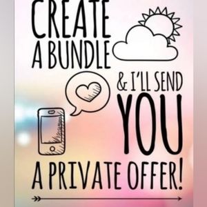 Create a bundle for discount offer!